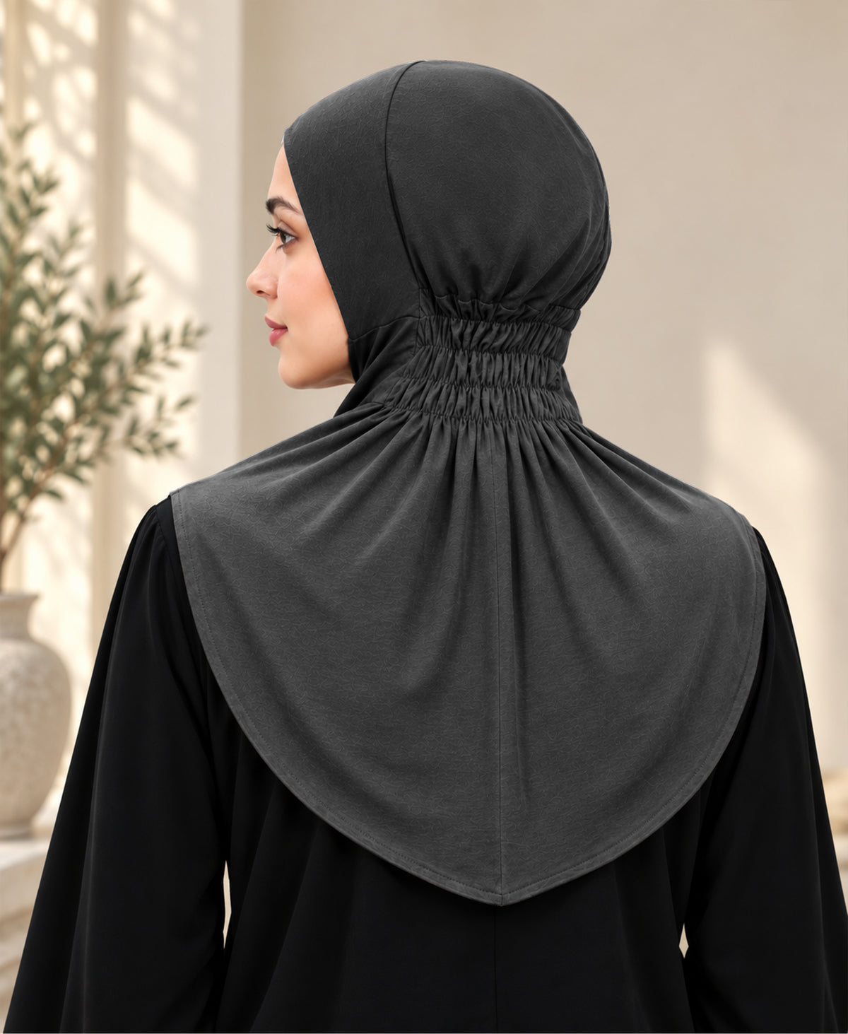 [PILOT] MEHAR HIJAB Najla Ninja Cap for Women - Bamboo Modal Lycra, 6 Neutral Shades