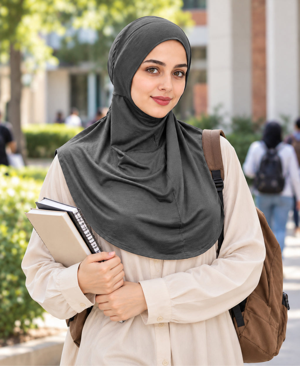 [PILOT] MEHAR HIJAB Najla Ninja Cap for Women - Bamboo Modal Lycra, 6 Neutral Shades