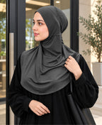 [PILOT] MEHAR HIJAB Najla Ninja Cap for Women - Bamboo Modal Lycra, 6 Neutral Shades