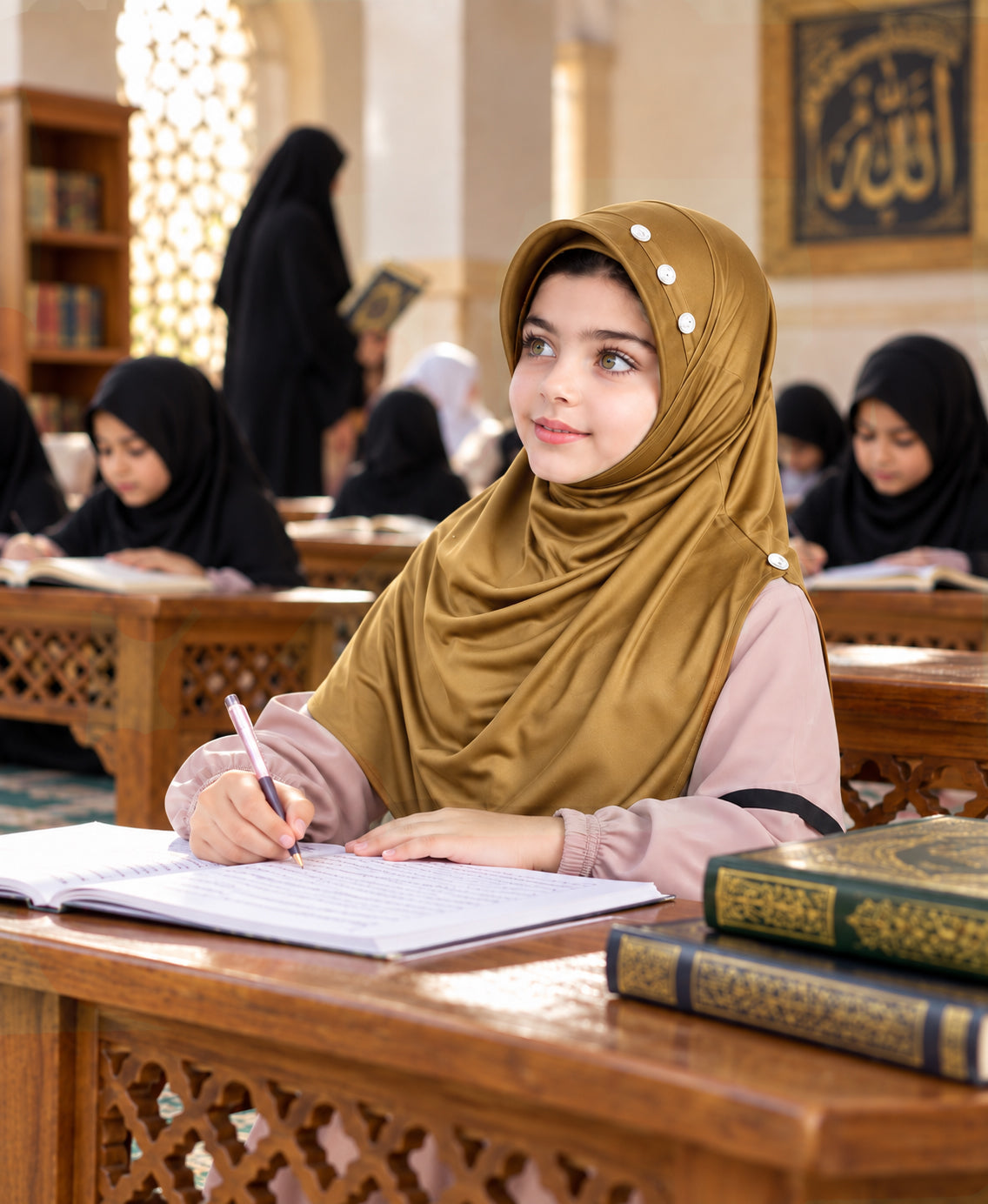 MEHAR Riya Hijab for Girls - Breathable