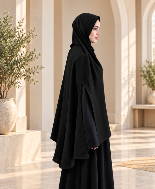 MEHAR HIJAB Aisha Hijab for Women - Crepe, Ready-to-Wear