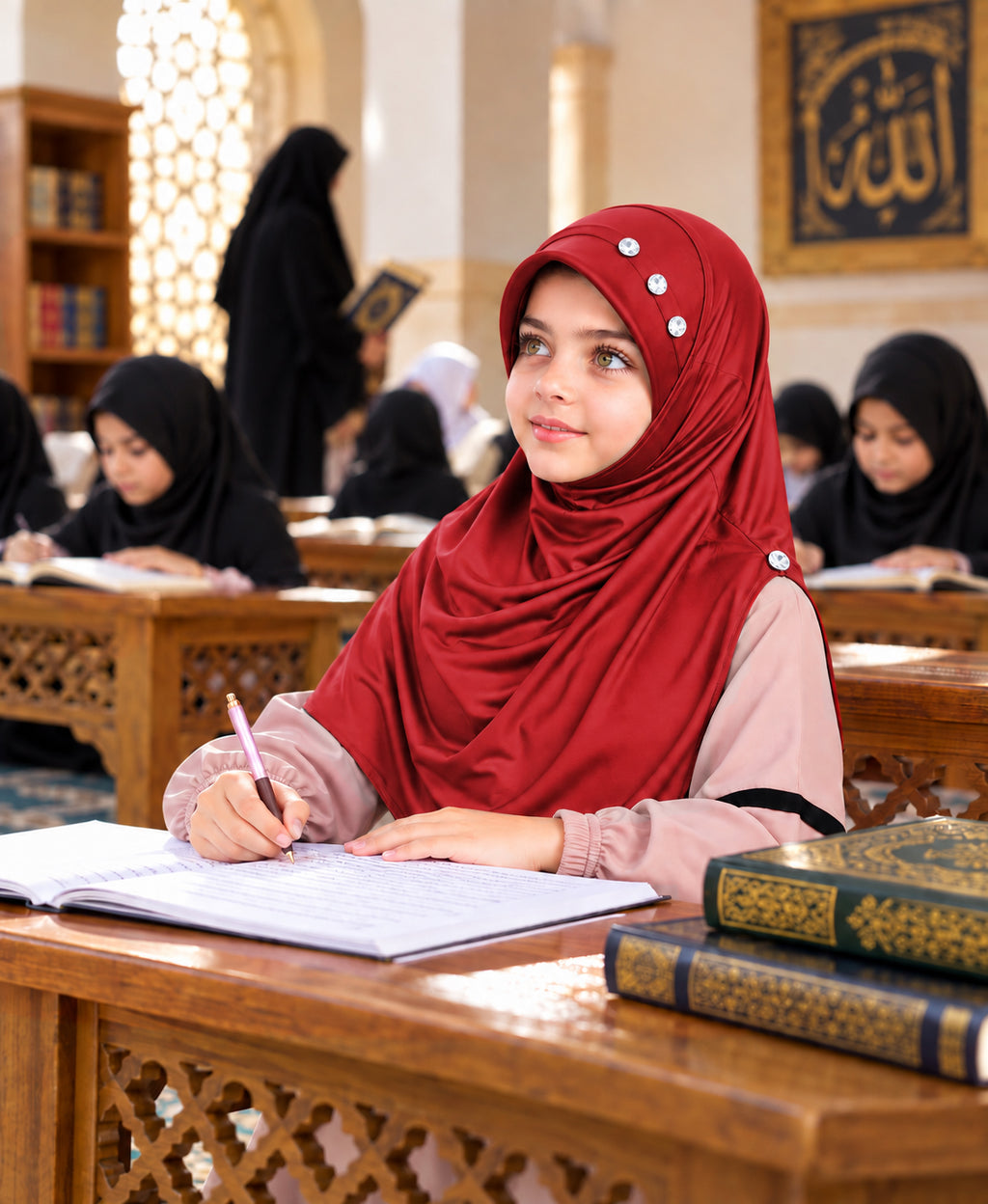 MEHAR Riya Hijab for Girls - Breathable