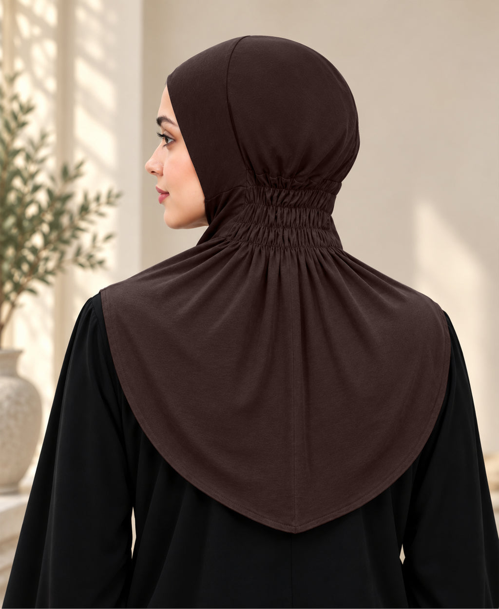 [PILOT] MEHAR HIJAB Najla Ninja Cap for Women - Bamboo Modal Lycra, 6 Neutral Shades