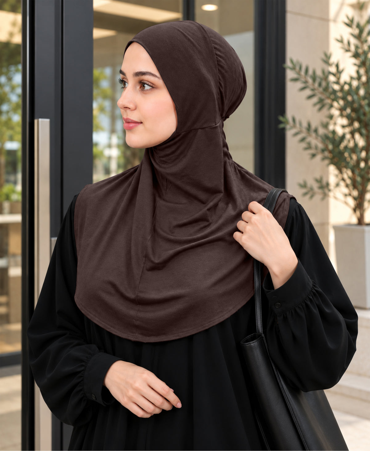 [PILOT] MEHAR HIJAB Najla Ninja Cap for Women - Bamboo Modal Lycra, 6 Neutral Shades