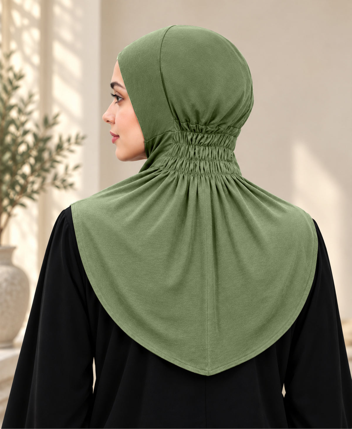 [PILOT] MEHAR HIJAB Najla Ninja Cap for Women - Bamboo Modal Lycra, 6 Neutral Shades