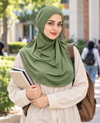 [PILOT] MEHAR HIJAB Najla Ninja Cap for Women - Bamboo Modal Lycra, 6 Neutral Shades