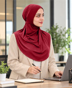 [PILOT] MEHAR HIJAB Najla Ninja Cap for Women - Bamboo Modal Lycra, 6 Neutral Shades