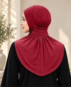 [PILOT] MEHAR HIJAB Najla Ninja Cap for Women - Bamboo Modal Lycra, 6 Neutral Shades