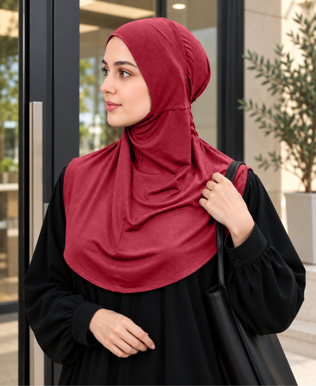 [PILOT] MEHAR HIJAB Najla Ninja Cap for Women - Bamboo Modal Lycra, 6 Neutral Shades