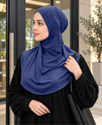 [PILOT] MEHAR HIJAB Najla Ninja Cap for Women - Bamboo Modal Lycra, 6 Neutral Shades