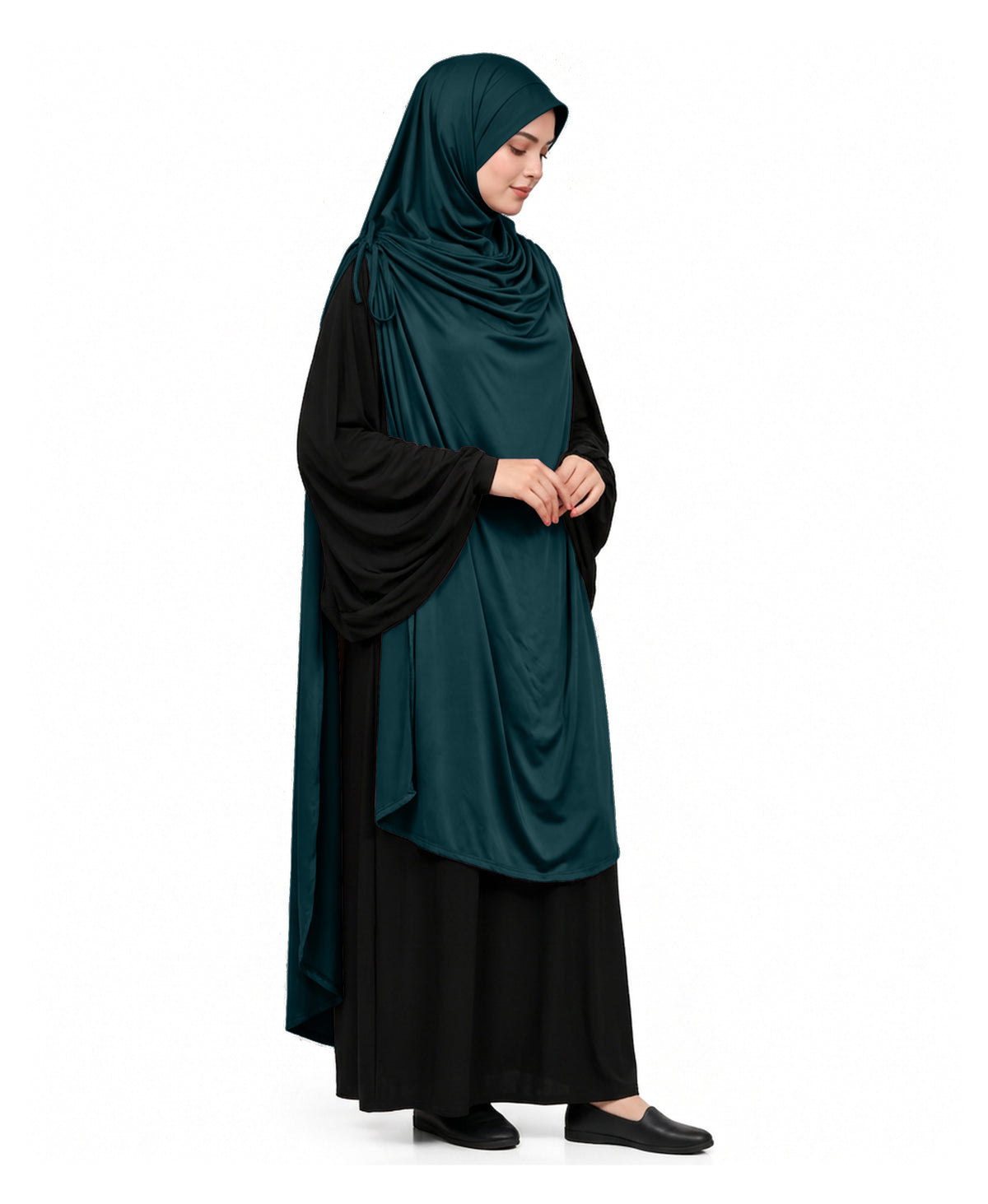 MEHAR Ulema Long Hijab for Women - Polycotton, Breathable