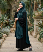 MEHAR HIJAB Ulema Long Hijab for Women - Polycotton, Breathable