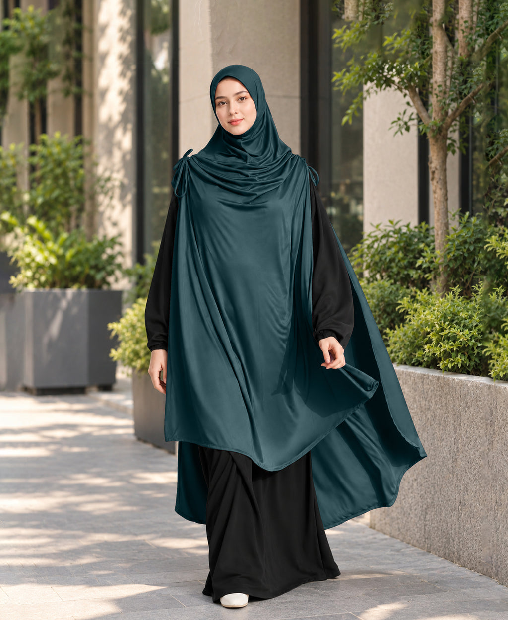 MEHAR HIJAB Ulema Long Hijab for Women - Polycotton, Breathable