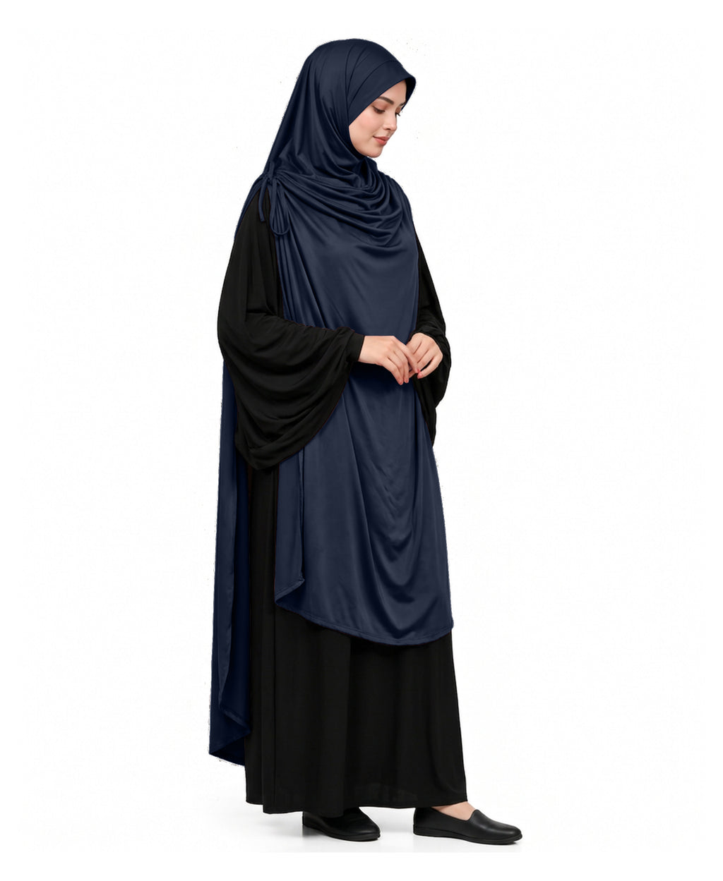 MEHAR Ulema Long Hijab for Women - Polycotton, Breathable