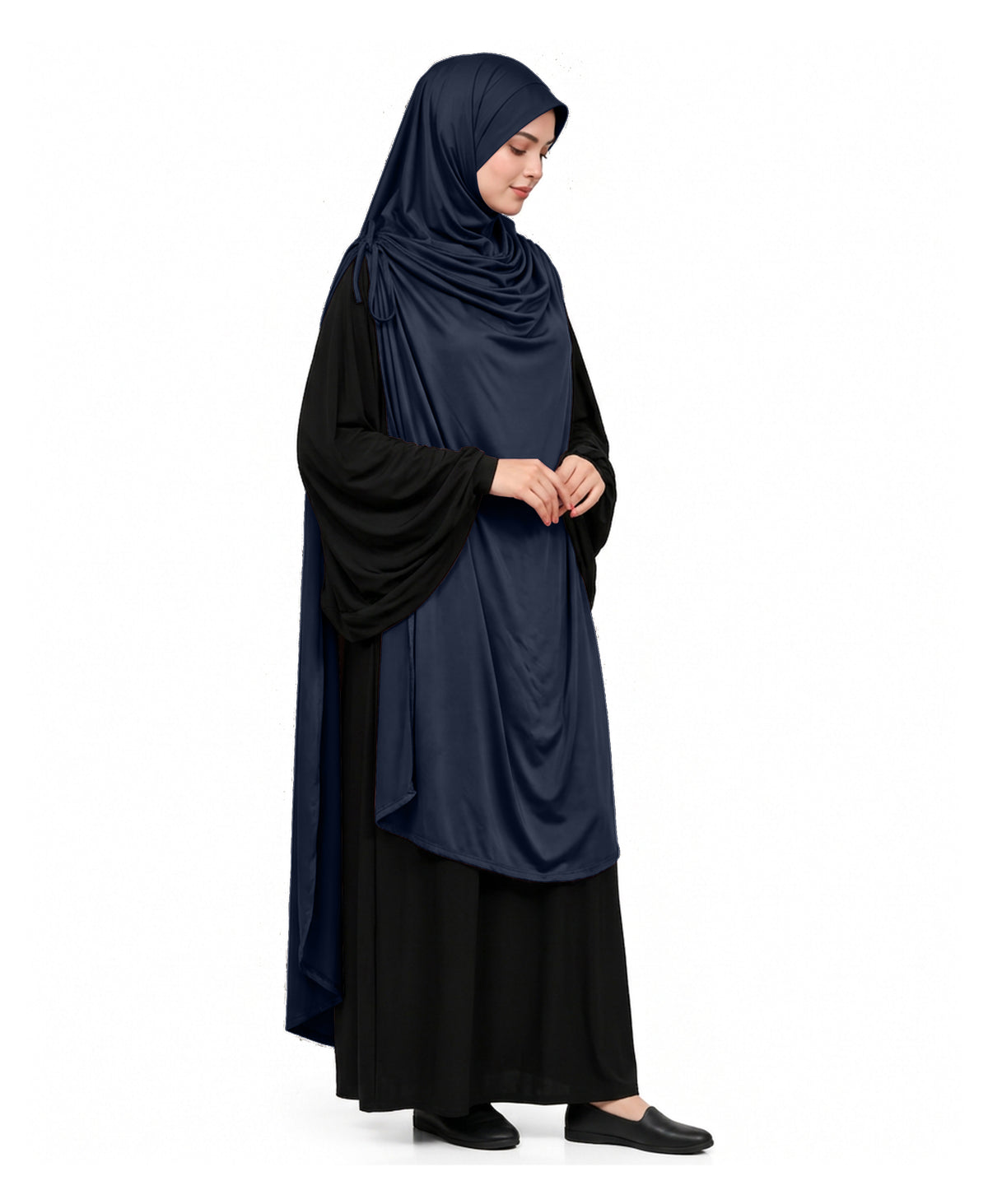 MEHAR Ulema Long Hijab for Women - Polycotton, Breathable