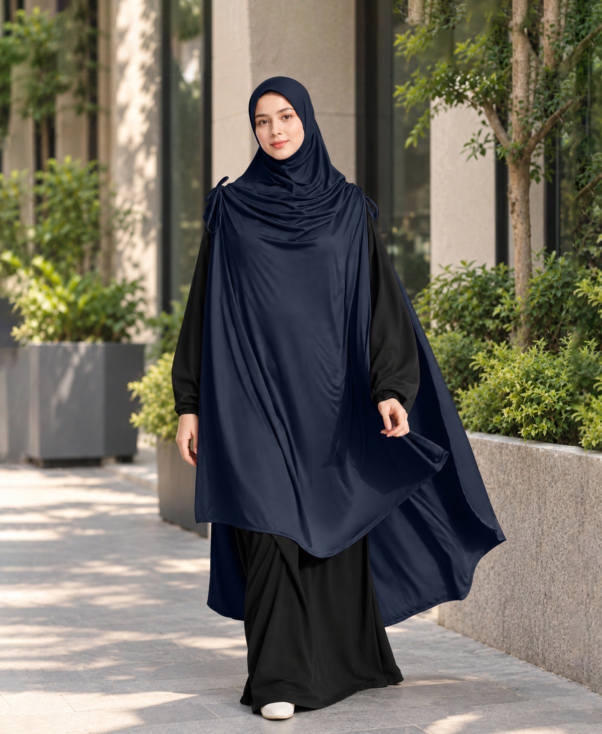MEHAR HIJAB Ulema Long Hijab for Women - Polycotton, Breathable