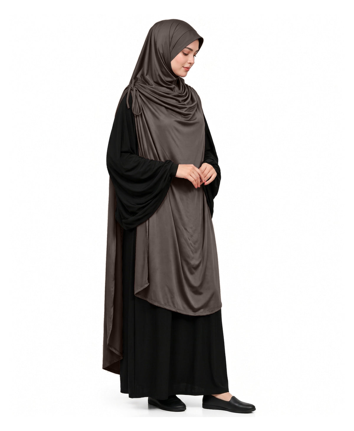 MEHAR Ulema Long Hijab for Women - Polycotton, Breathable