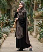 MEHAR HIJAB Ulema Long Hijab for Women - Polycotton, Breathable