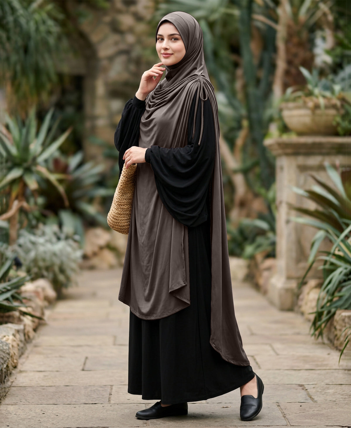 MEHAR HIJAB Ulema Long Hijab for Women - Polycotton, Breathable