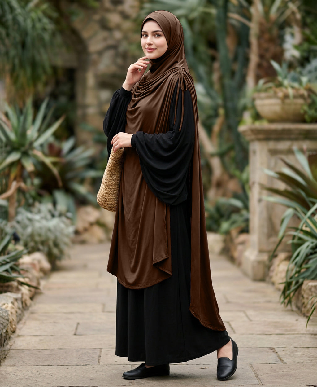 MEHAR HIJAB Ulema Long Hijab for Women - Polycotton, Breathable