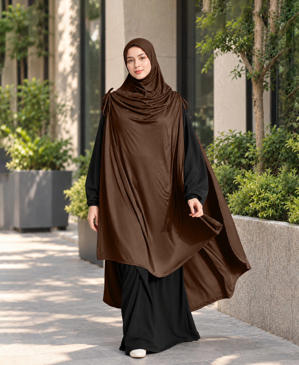MEHAR HIJAB Ulema Long Hijab for Women - Polycotton, Breathable