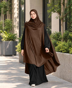 MEHAR HIJAB Ulema Long Hijab for Women - Polycotton, Breathable