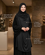 MEHAR HIJAB Ulema Long Hijab for Women - Polyster, Breathable
