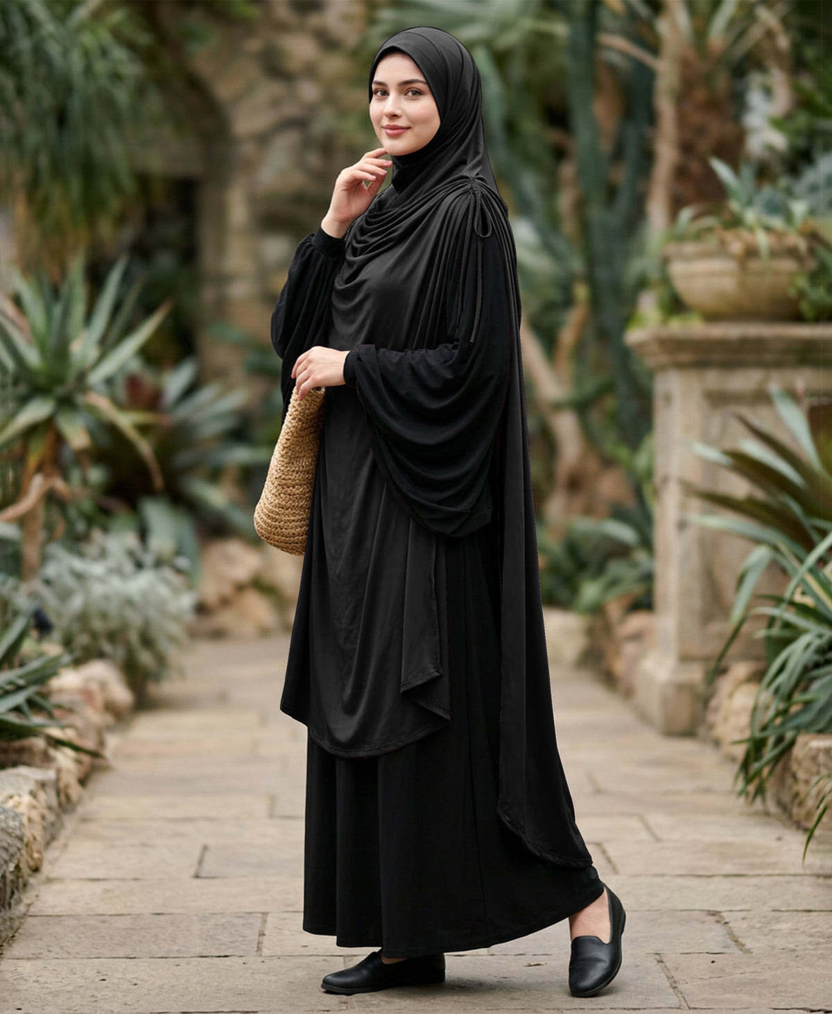 MEHAR HIJAB Ulema Long Hijab for Women - Polyster, Breathable