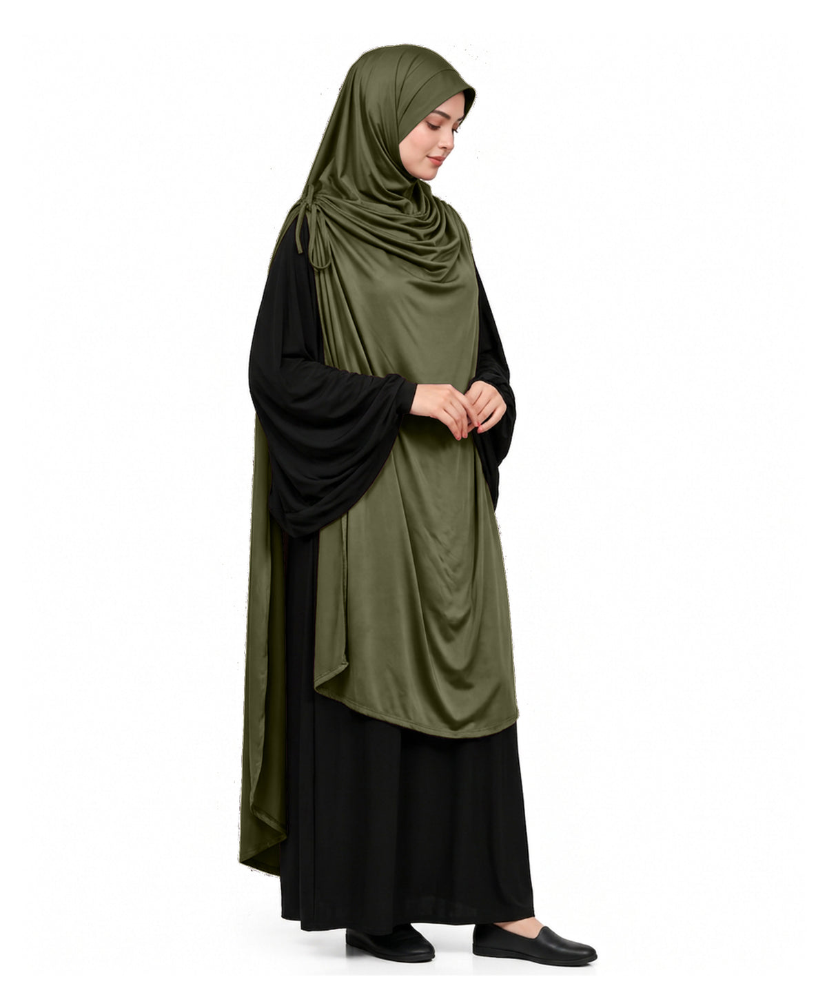 MEHAR Ulema Long Hijab for Women - Polyster, Breathable