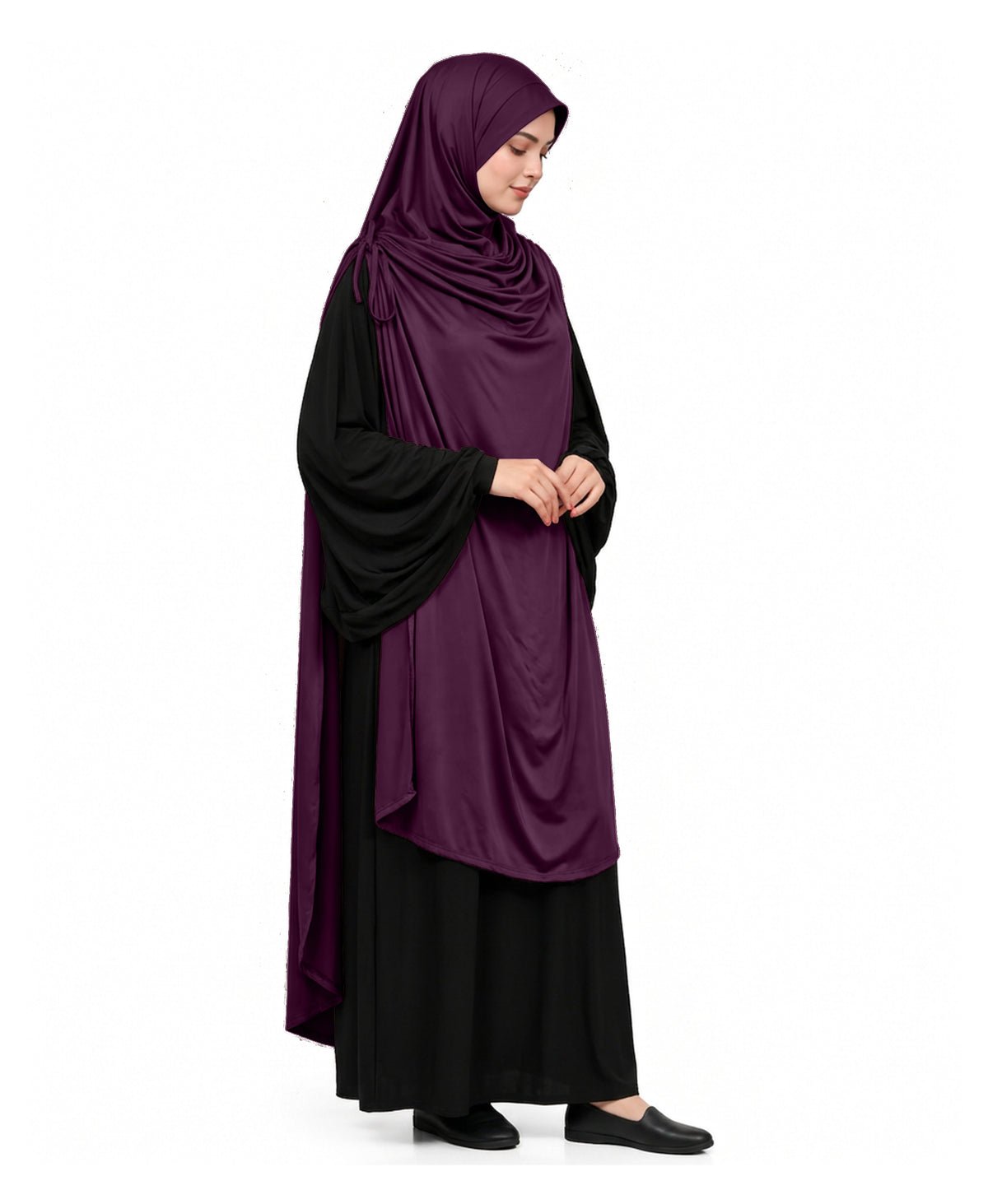 MEHAR Ulema Long Hijab for Women - Polyster, Breathable