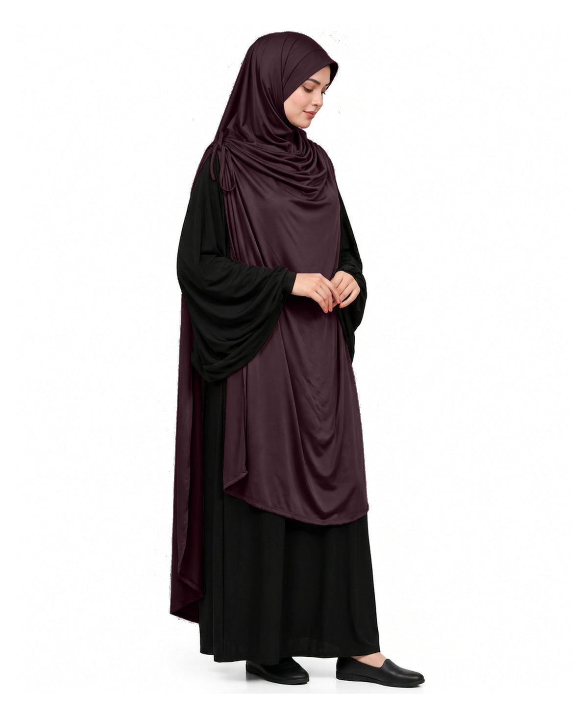 MEHAR Ulema Long Hijab for Women - Polyster, Breathable