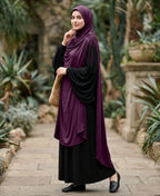 MEHAR HIJAB Ulema Long Hijab for Women - Polyster, Breathable