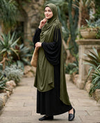 MEHAR HIJAB Ulema Long Hijab for Women - Polyster, Breathable