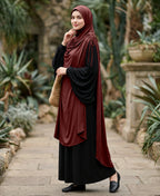 MEHAR HIJAB Ulema Long Hijab for Women - Polyster, Breathable