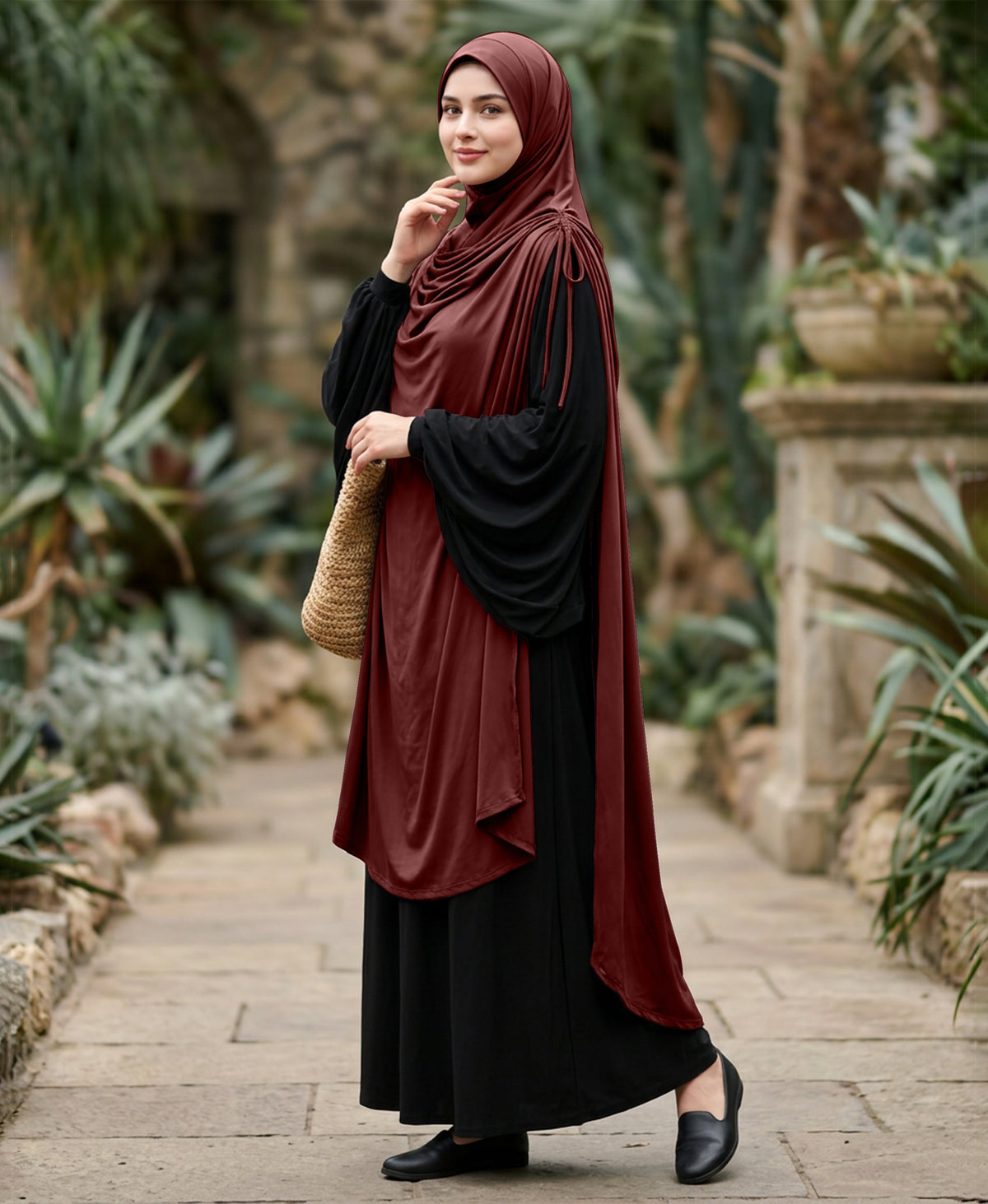 MEHAR HIJAB Ulema Long Hijab for Women - Polyster, Breathable