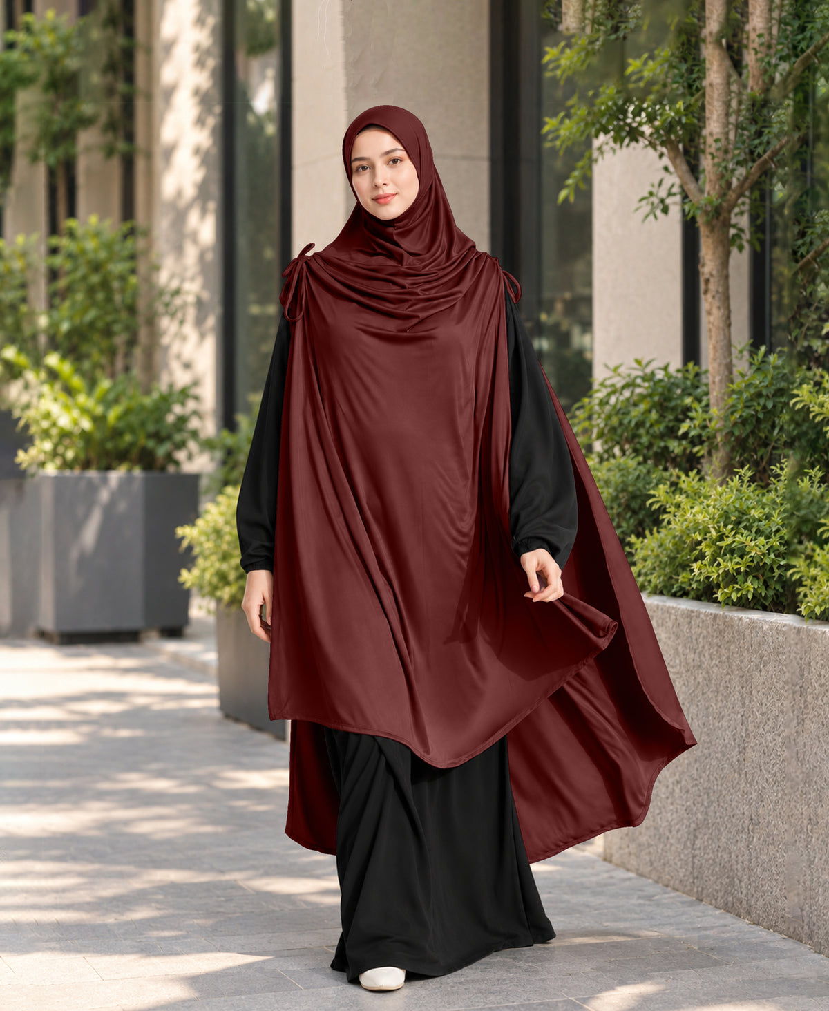 MEHAR HIJAB Ulema Long Hijab for Women - Polyster, Breathable