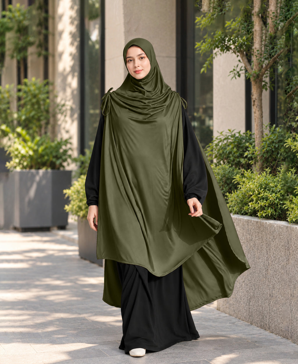 MEHAR HIJAB Ulema Long Hijab for Women - Polyster, Breathable