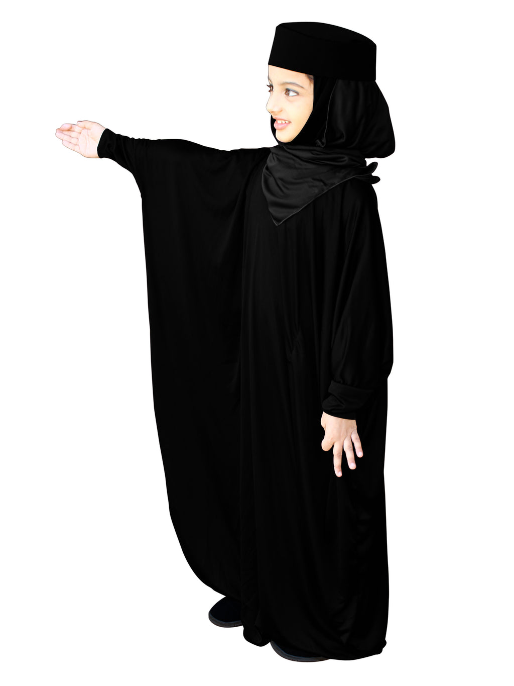 Mehar Hijab's Modest Girl's Stylish Look Little Mahriya Girls Abaya Full set