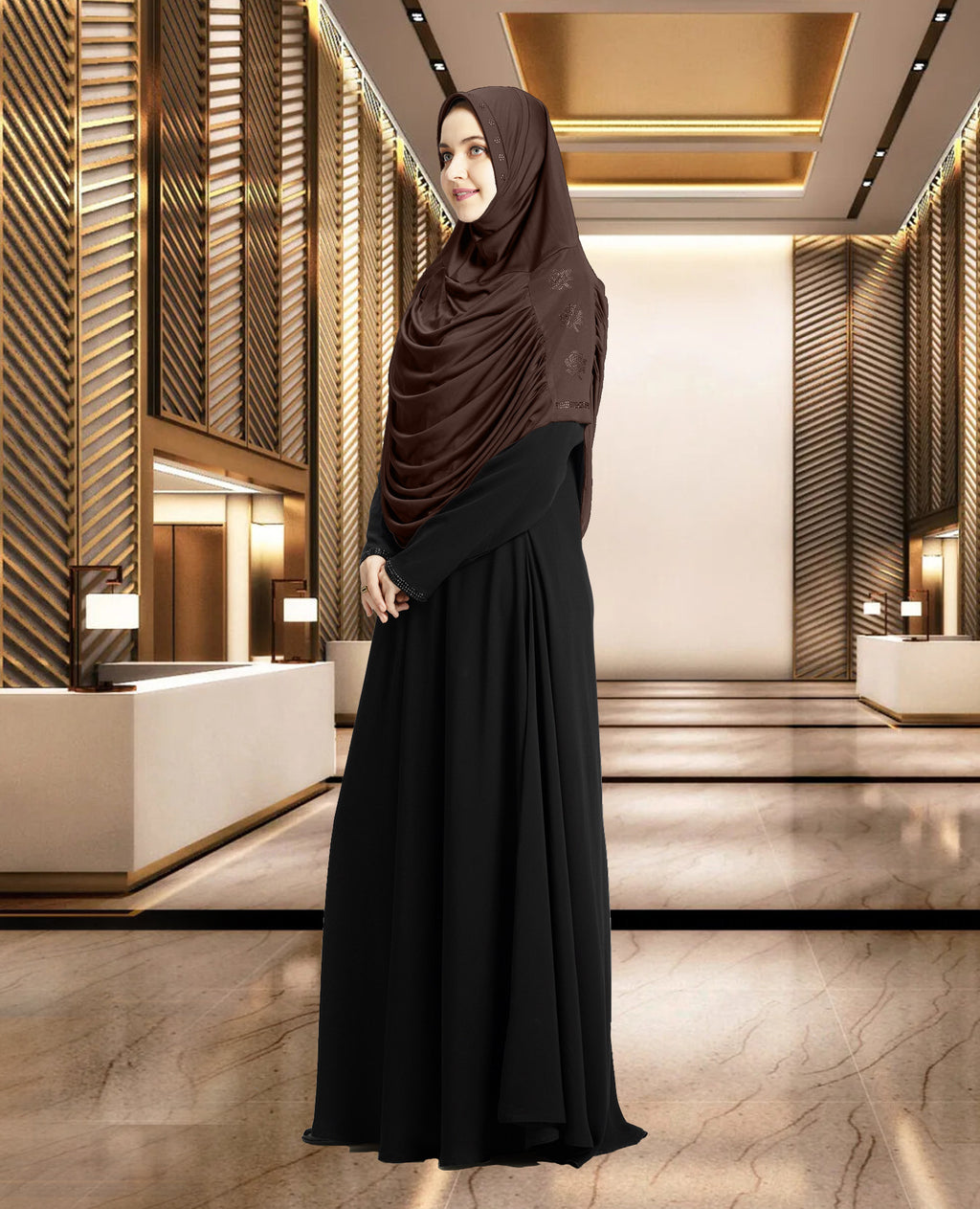 Modest Fashion Women's Soft feel good Fabric Aasimah Hijab