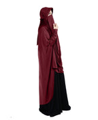 Mehar Hijabs Safia Face Mask Long Hijab for Women – Full Coverage Khimar