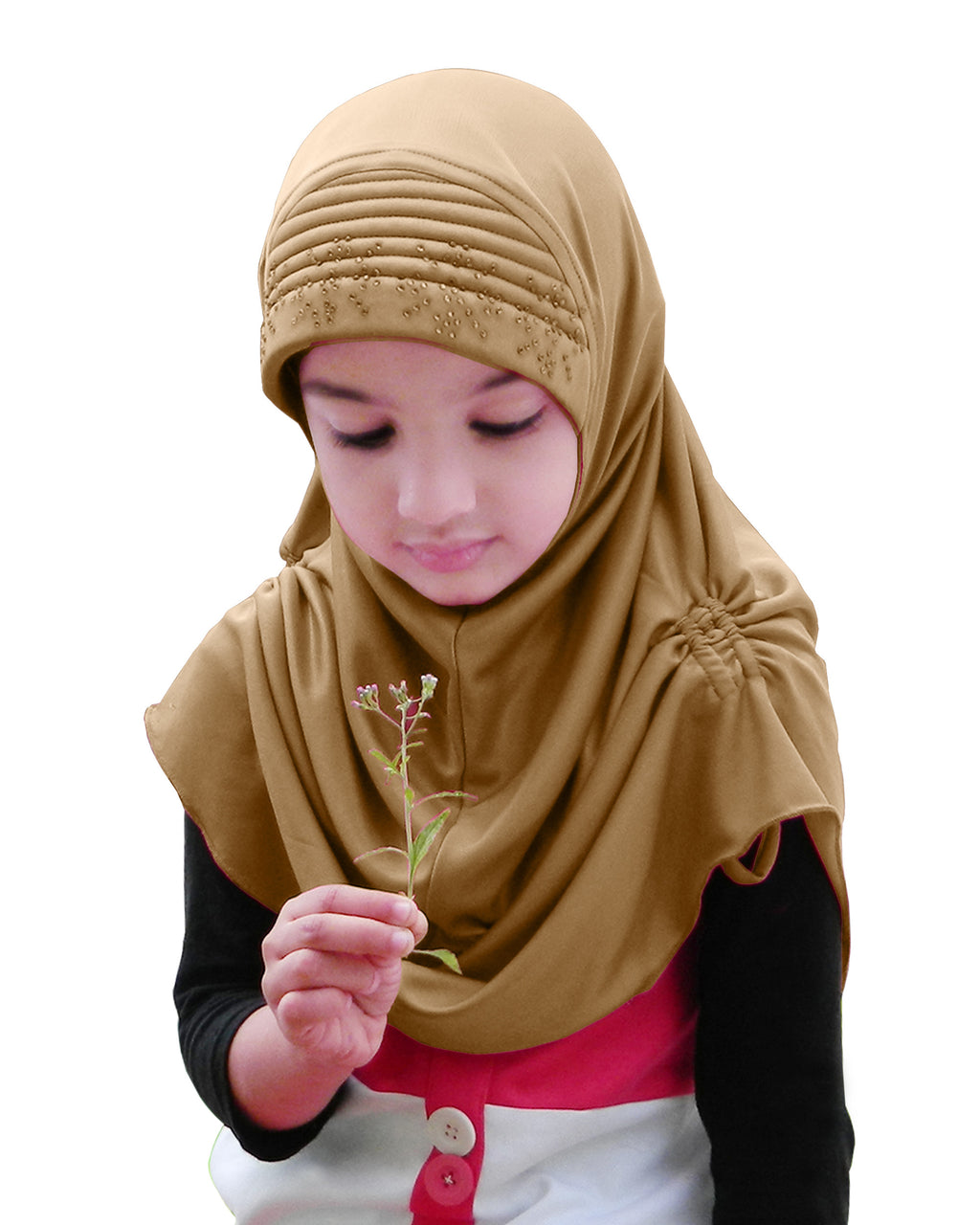 MEHAR HIJAB'S Girl's Scarf Embellished Little Heena Hijab