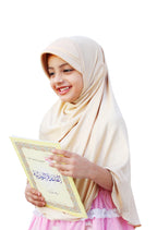 Mehar Hijab's Girl's Plain Long Hijab feel good Little Ma-ale Hijab