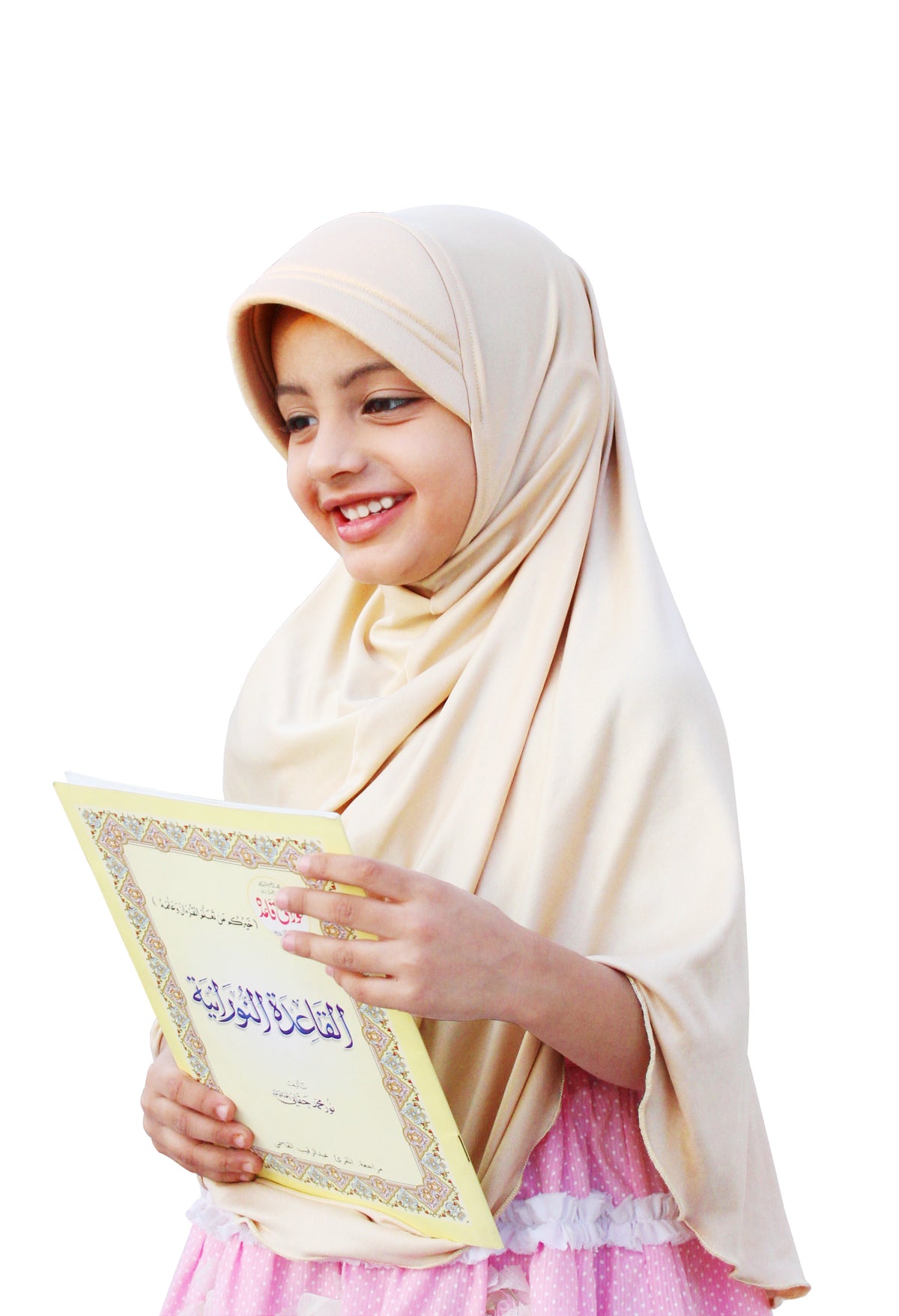 Mehar Hijab's Girl's Plain Long Hijab feel good Little Ma-ale Hijab