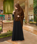 Modest Women's Stylish Rich Premium Texture fabric Crepe Long Hijab HEERA HAMDA