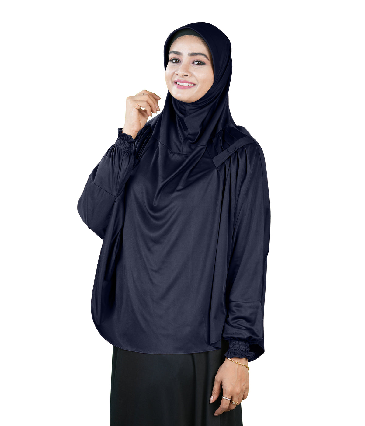 Mehar Hijabs Modest Elegant Saima Farasha type Hijab – One-Piece