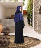 Mehar Shakira Elegant Dual-Tone Knot Hijab