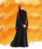 Modest Women's Stylish Soft Rich Crepe Long Hijab GHANIA KHIMAR