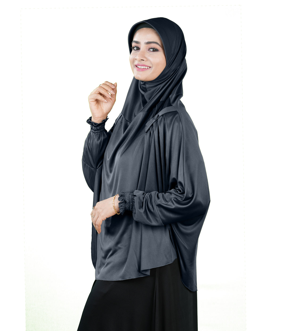 Mehar Hijabs Modest Elegant Saima Farasha type Hijab – One-Piece