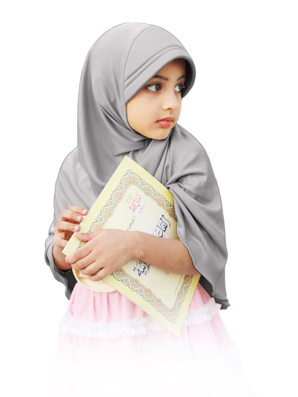 Mehar Hijab's Girl's Plain Long Hijab feel good Little Ma-ale Hijab
