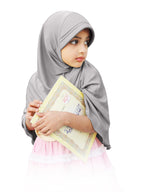 Mehar Hijab's Girl's Plain Long Hijab feel good Little Ma-ale Hijab